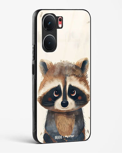 Blushing Raccoon [BREATHE] Glass Case Phone Cover (Vivo)