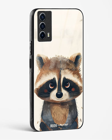 Blushing Raccoon [BREATHE] Glass Case Phone Cover (Vivo)