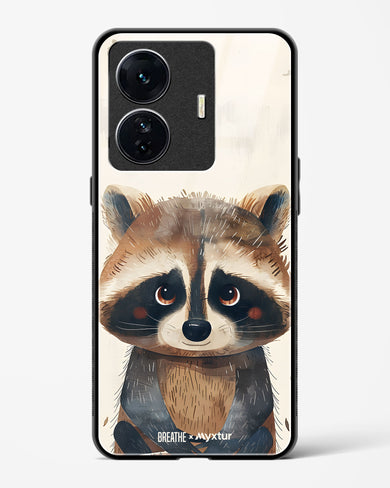 Blushing Raccoon [BREATHE] Glass Case Phone Cover (Vivo)