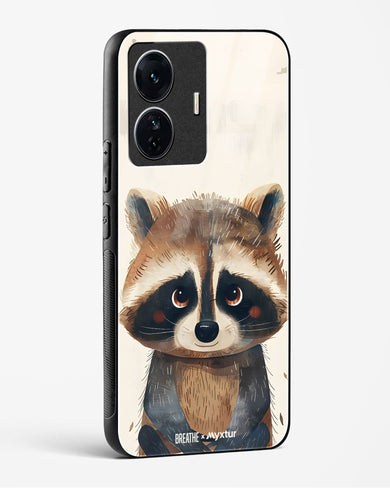 Blushing Raccoon [BREATHE] Glass Case Phone Cover (Vivo)