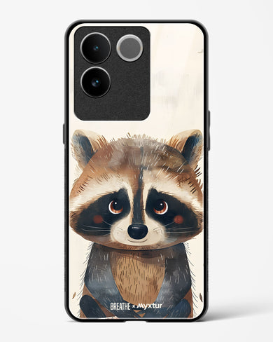 Blushing Raccoon [BREATHE] Glass Case Phone Cover (Vivo)