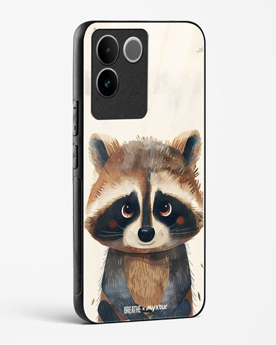 Blushing Raccoon [BREATHE] Glass Case Phone Cover (Vivo)