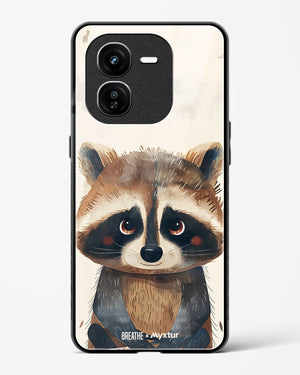 Blushing Raccoon [BREATHE] Glass Case Phone Cover (Vivo)