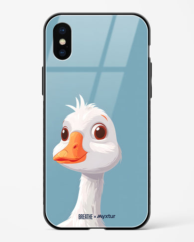 Duck Duck Go [BREATHE] Glass Case Phone Cover (Apple)