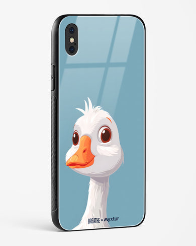 Duck Duck Go [BREATHE] Glass Case Phone Cover (Apple)