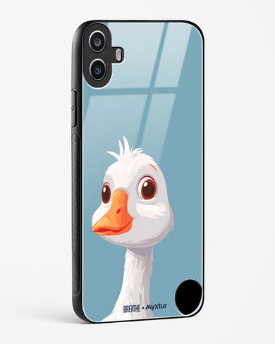 Duck Duck Go [BREATHE] Glass Case Phone Cover (Nothing)