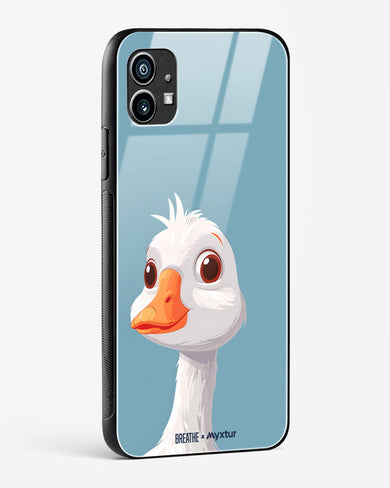 Duck Duck Go [BREATHE] Glass Case Phone Cover (Nothing)