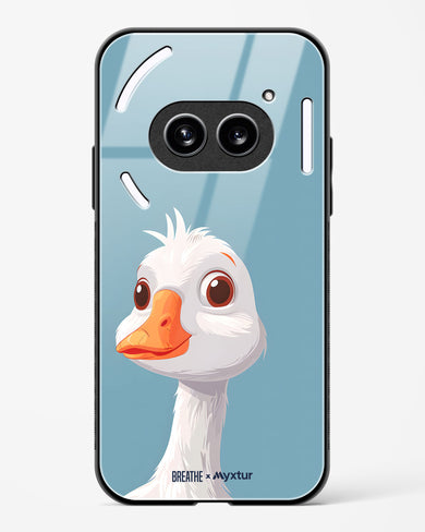 Duck Duck Go [BREATHE] Glass Case Phone Cover (Nothing)