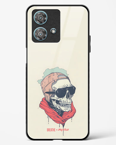 Fashionably Dead [BREATHE] Glass Case Phone Cover (Motorola)