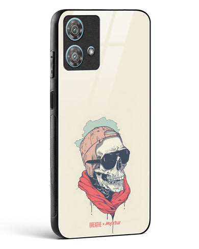 Fashionably Dead [BREATHE] Glass Case Phone Cover (Motorola)