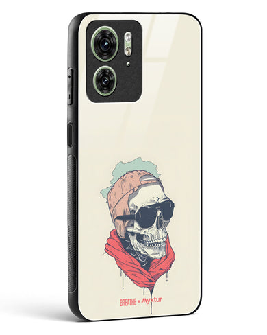 Fashionably Dead [BREATHE] Glass Case Phone Cover (Motorola)
