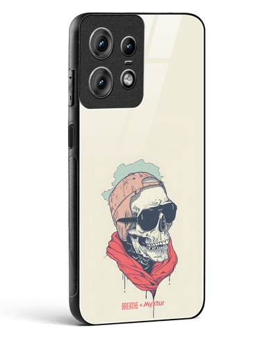 Fashionably Dead [BREATHE] Glass Case Phone Cover (Motorola)