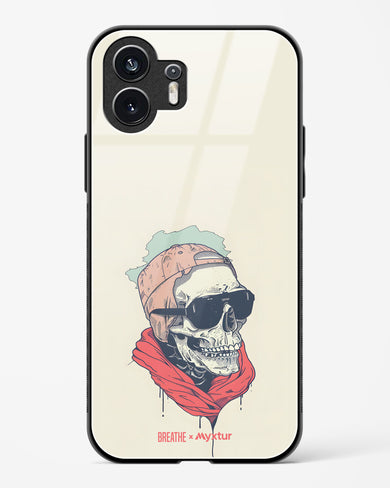 Fashionably Dead [BREATHE] Glass Case Phone Cover (Nothing)