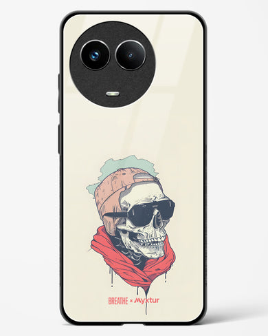 Fashionably Dead [BREATHE] Glass Case Phone Cover (Realme)