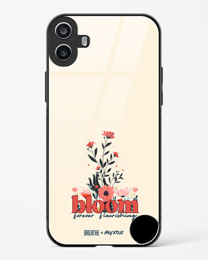 Forever in Bloom [BREATHE] Glass Case Phone Cover (Nothing)