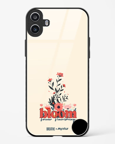Forever in Bloom [BREATHE] Glass Case Phone Cover (Nothing)