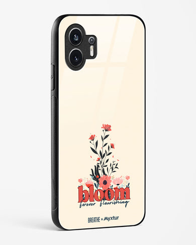 Forever in Bloom [BREATHE] Glass Case Phone Cover (Nothing)