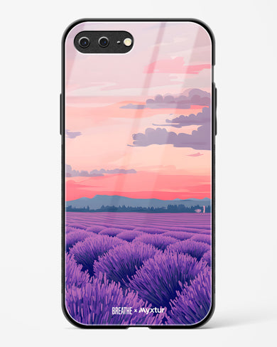 Lavender Fields Forever [BREATHE] Glass Case Phone Cover (Apple)