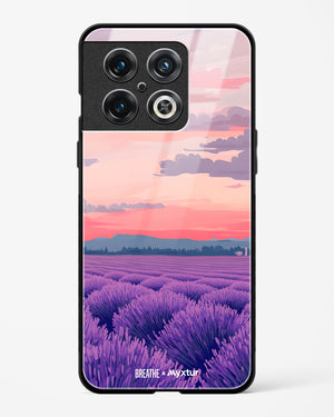 Lavender Fields Forever [BREATHE] Glass Case Phone Cover (OnePlus)