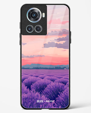 Lavender Fields Forever [BREATHE] Glass Case Phone Cover (OnePlus)