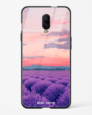 Lavender Fields Forever [BREATHE] Glass Case Phone Cover (OnePlus)