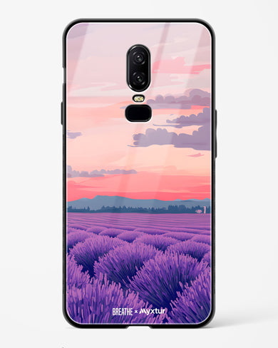 Lavender Fields Forever [BREATHE] Glass Case Phone Cover (OnePlus)