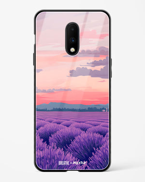 Lavender Fields Forever [BREATHE] Glass Case Phone Cover (OnePlus)