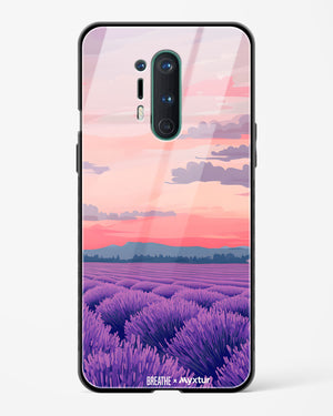 Lavender Fields Forever [BREATHE] Glass Case Phone Cover (OnePlus)