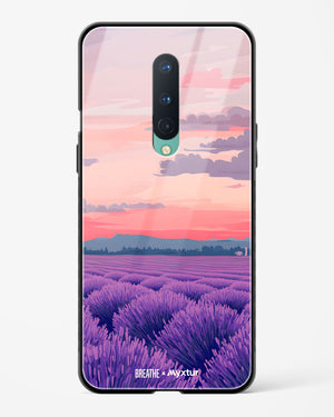Lavender Fields Forever [BREATHE] Glass Case Phone Cover (OnePlus)