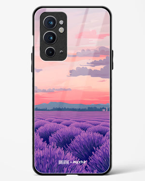 Lavender Fields Forever [BREATHE] Glass Case Phone Cover (OnePlus)