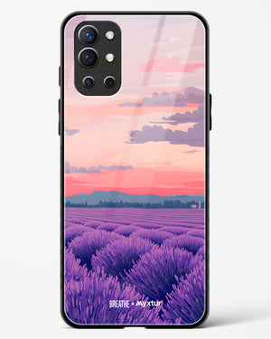 Lavender Fields Forever [BREATHE] Glass Case Phone Cover (OnePlus)