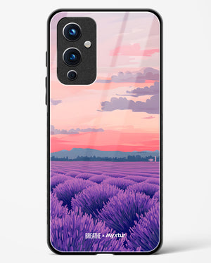 Lavender Fields Forever [BREATHE] Glass Case Phone Cover (OnePlus)