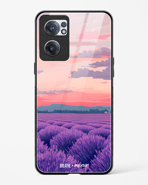 Lavender Fields Forever [BREATHE] Glass Case Phone Cover (OnePlus)