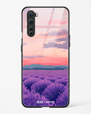 Lavender Fields Forever [BREATHE] Glass Case Phone Cover (OnePlus)