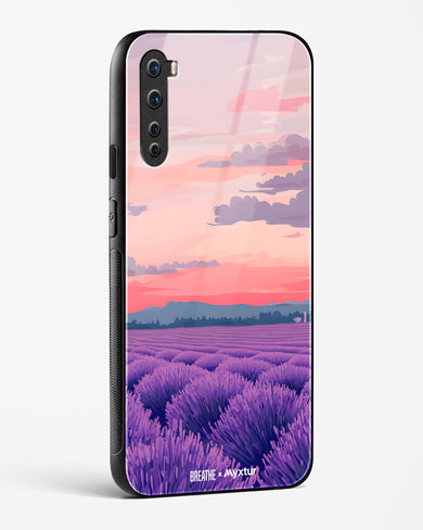 Lavender Fields Forever [BREATHE] Glass Case Phone Cover (OnePlus)