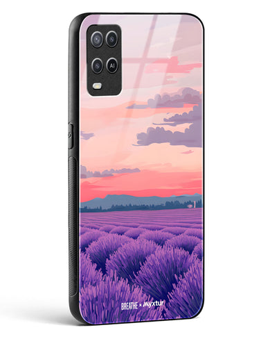 Lavender Fields Forever [BREATHE] Glass Case Phone Cover (Oppo)
