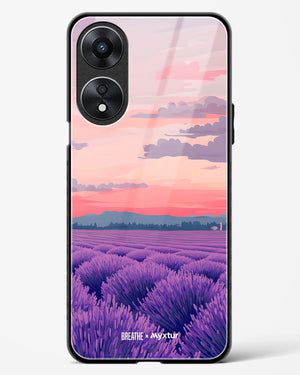 Lavender Fields Forever [BREATHE] Glass Case Phone Cover (Oppo)