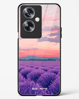 Lavender Fields Forever [BREATHE] Glass Case Phone Cover (Oppo)