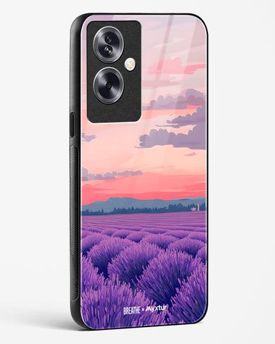 Lavender Fields Forever [BREATHE] Glass Case Phone Cover (Oppo)