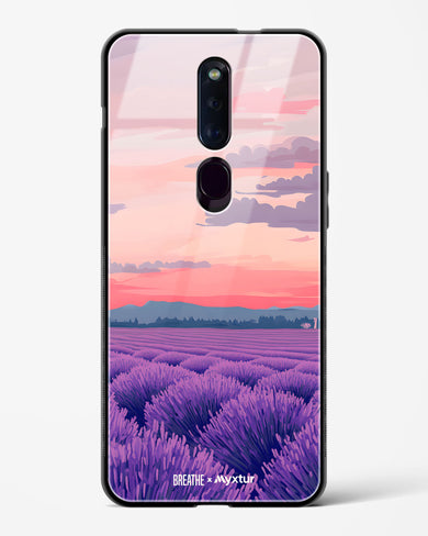 Lavender Fields Forever [BREATHE] Glass Case Phone Cover (Oppo)