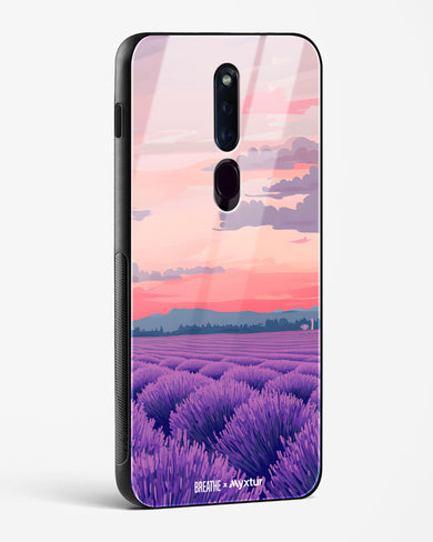 Lavender Fields Forever [BREATHE] Glass Case Phone Cover (Oppo)