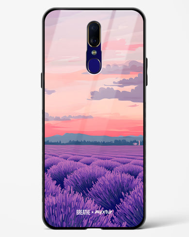 Lavender Fields Forever [BREATHE] Glass Case Phone Cover (Oppo)