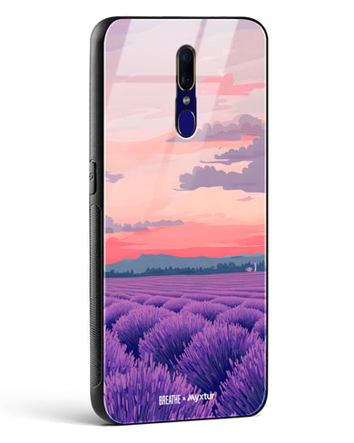 Lavender Fields Forever [BREATHE] Glass Case Phone Cover (Oppo)