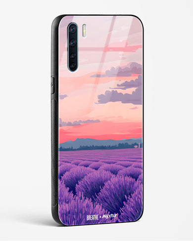 Lavender Fields Forever [BREATHE] Glass Case Phone Cover (Oppo)