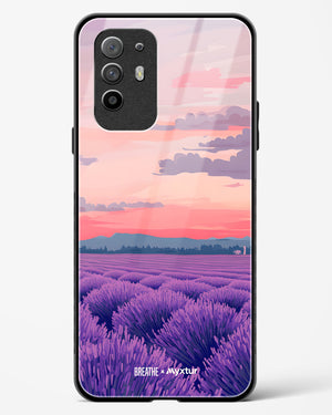 Lavender Fields Forever [BREATHE] Glass Case Phone Cover (Oppo)
