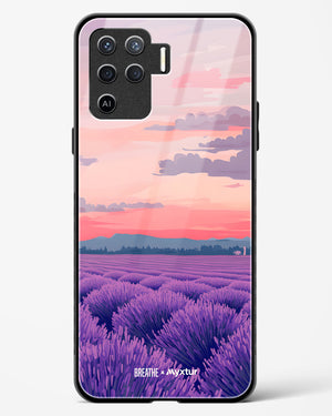 Lavender Fields Forever [BREATHE] Glass Case Phone Cover (Oppo)
