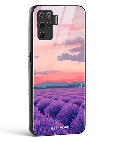 Lavender Fields Forever [BREATHE] Glass Case Phone Cover (Oppo)