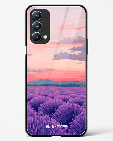 Lavender Fields Forever [BREATHE] Glass Case Phone Cover (Oppo)