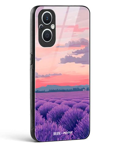 Lavender Fields Forever [BREATHE] Glass Case Phone Cover (Oppo)