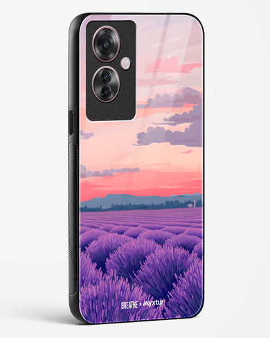 Lavender Fields Forever [BREATHE] Glass Case Phone Cover (Oppo)